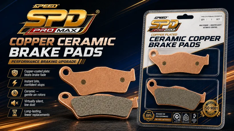 SPD Pro Max Copper Ceramic Brake Pads